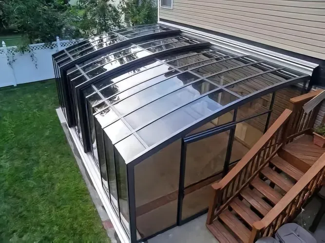 glass sunroom 